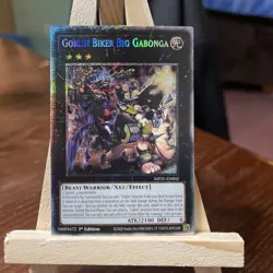 Goblin Biker Big Gabonga mp25-en002 1st Edition (NEW) Starlight Rare Yu-Gi-Oh! - Image 4
