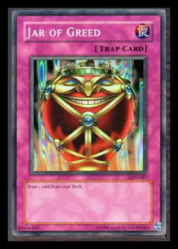 LON-047 Jar of Greed - LP - Unlimited - OG Print - Super Rare - Image 1
