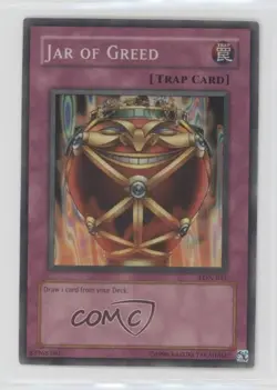 Jar of Greed 1st Ed. YuGiOh Labyrinth Nightmare #LON-047 2003 - Image 1