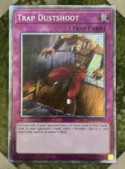 YuGiOh TRAP DUSTSHOOT Platinum Secret Rare RA04-EN121 - Image 2