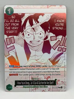 Promo Event Rare OP13-040 3rd Anniversary Treasure Campaign One Piece English - Image 1