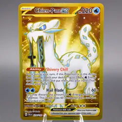 Chien-Pao ex 274/193 Hyper Rare SV02: Paldea Evolved Pokemon TCG NM - Image 1