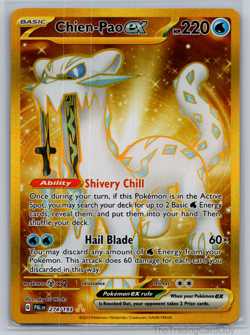 Pokemon TCG Chien-Pao ex - Holo SV02: Paldea Evolved 274/193 NM - Image 1