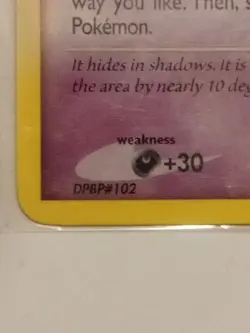 Pokemon TCG - Gengar 27/130 Diamond & Pearl Non-Holo Rare Card - Image 3