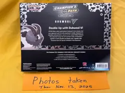 Pokemon TCG 2020 Champion's Path Dubwool V Collection Box NEW Factory Sealed - Image 2