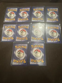 10x Kabuto 1st Edition Fossil Set Pokemon WOTC TCG Common Card #50/62 - Image 2