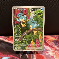Pokemon Panpour 101/086 Illustration Rare TCG SV: Black Bolt⚡ N/M Or Better - Image 1