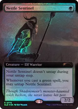 Nettle Sentinel (Extended Art) [Secret Lair Drop Series] - Image 1