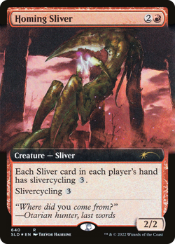 Homing Sliver (Extended Art) [Secret Lair Drop Promos] - Image 1