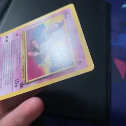 Mew WoTC Black Star #8 2000 League Promo Pokemon Card LP - Image 4