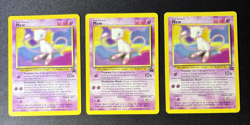 (3 Card Batch) Mew (8) WOTC Black Star Promo - Pokemon TCG - [LP, LP, LP] - Image 1