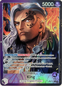 King Alt Art Leader OP08-057 - Two Legends - One Piece TCG - Image 1