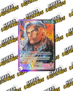 One Piece TCG King Alt Art Leader OP08-057 Two Legends - Image 1