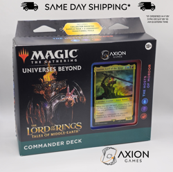 The Hosts of Mordor - Lord of the Rings - Commander Deck - Magic MTG -New/Sealed - Image 1