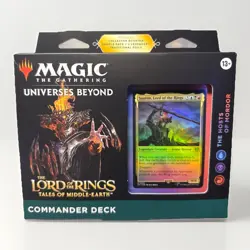 MTG LOTR Commander Deck - The Hosts of Mordor - Factory Sealed - Image 1