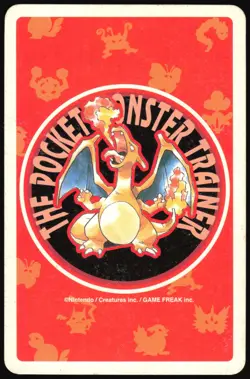 GROWLITHE NO. 058 QUEEN OF CLUBS RED POCKET MONSTER POKER CARD POKEMON JAPANESE - Image 3