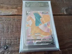 Pokemon Cards promo sr v ar charizard vmax secret swsh050 ex graded art card b45 - Image 2