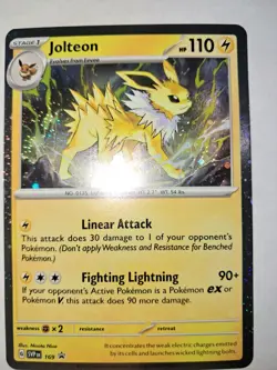 Jolteon - 169 (Cosmos Holo) 169 Sv: Scarlet & Violet Promo Cards Holo - Image 1