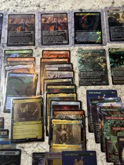 MTG Lord of the Rings Tales of Middle Earth 2023 Card LOT UNPLAYED (Set 1) - Image 3