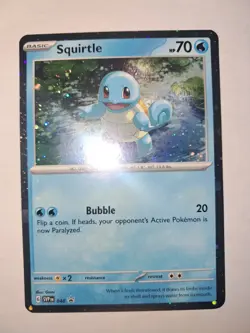 Squirtle - 048 (Cosmos Holo) 048 Sv: Scarlet & Violet Promo Cards Holo - Image 1
