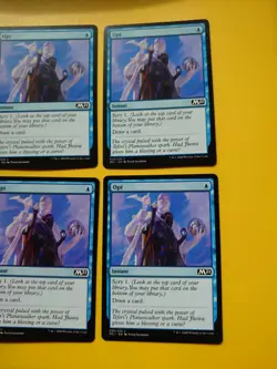 MTG Opt M21 Instant Playset 4 cards as pics - Image 4