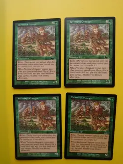 MTG Card. Yavimaya Granger x4 . Summon Elf. Urza's Legacy playset as pics - Image 1