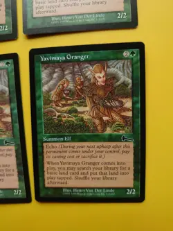 MTG Card. Yavimaya Granger x4 . Summon Elf. Urza's Legacy playset as pics - Image 3