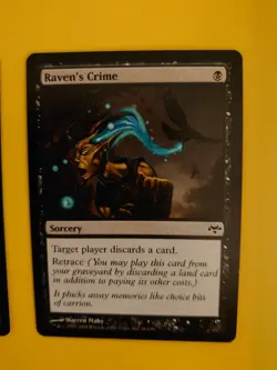 MTG Card. Raven's Crime x2 Eventide Sorcery - Image 2