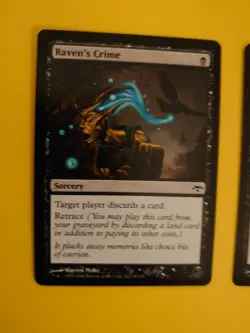 MTG Card. Raven's Crime x2 Eventide Sorcery - Image 3