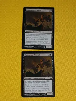 Cinderhaze Wretch x2 Magic the Gathering Card. Shadowmoor as pictures - Image 1