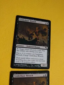 Cinderhaze Wretch x2 Magic the Gathering Card. Shadowmoor as pictures - Image 4