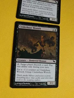 Cinderhaze Wretch x2 Magic the Gathering Card. Shadowmoor as pictures - Image 5