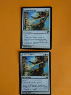 Dictate of heliod x2 Enchantment JOURNEY INTO NYX . Magic The Gathering Card. - Image 1