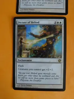 Dictate of heliod x2 Enchantment JOURNEY INTO NYX . Magic The Gathering Card. - Image 2
