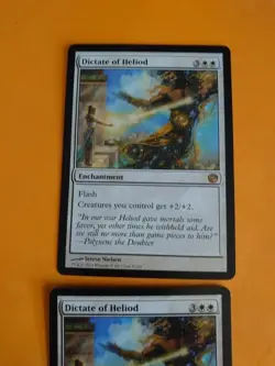 Dictate of heliod x2 Enchantment JOURNEY INTO NYX . Magic The Gathering Card. - Image 4