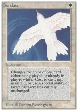 MTG PURELACE ITALIAN EXC - SEGNO DI PUREZZA - FWB - MAGIC - Image 1