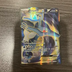 Kingdra EX Fates Collide Holo Full Art Ultra Rare Pokemon TCG Card 122/124 - Image 1