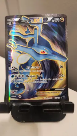 Pokemon TCG Kingdra EX Full Art Holo Card 122/124 Fates Collide - Image 1
