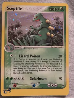 Pokemon TCG - Sceptile EX Ruby Sapphire 11/109 Holo 2003 Rare - Image 1