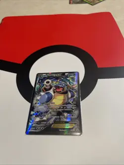 Pokemon TCG Blastoise EX red and blue collection box promo - Image 1