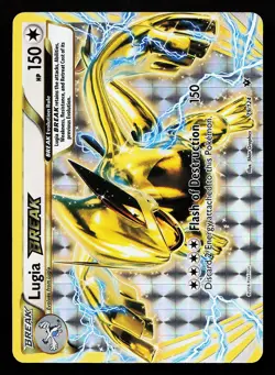 Lugia BREAK 79/124 Holo XY Fates Collide Pokemon Card - Image 1