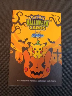 Pokemon 2025 DKV Collectoons Set Halloween Charmander 11 Circle Holo Peru - Image 2