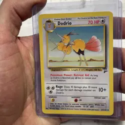 Pokemon TCG Dodrio - 37/130 Base Set 2 Uncommon NM Vintage Nintendo Pokemon WOTC - Image 2