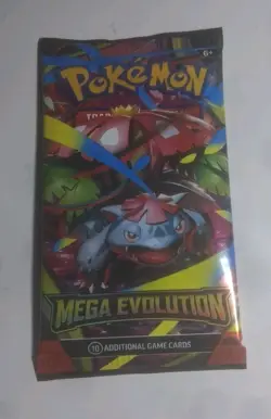 Pokemon Mega Evolution Pack - Factory Sealed-10 Cards - Image 1