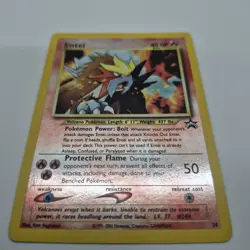 Pokemon Entei 34/53 Reverse Holo Wotc Promo 2001 Basic 80 HP Promo TCG Card - Image 3