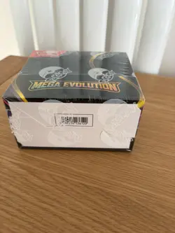 Pokemon TCG Mega Evolution Booster Box Sealed with Acrylic Case - Image 4