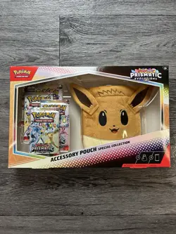 Pokemon TCG Scarlet Violet - Prismatic Evolutions Accessory Pouch ✅ - Image 1