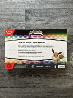 Pokemon TCG Scarlet Violet - Prismatic Evolutions Accessory Pouch ✅ - Image 2
