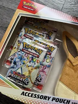 Pokemon TCG Scarlet Violet - Prismatic Evolutions Accessory Pouch ✅ - Image 3