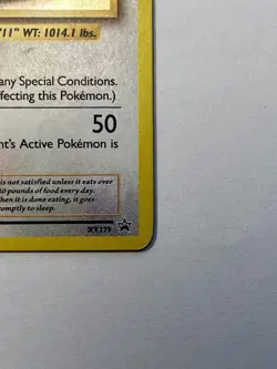 Pokemon Card XY Promo Black Star Snorlax Holo XY179 LP - Image 5